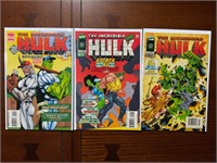 Marvel Comics 3 piece Incredible Hulk 435-443