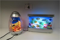 Pair Of Virtual Moving Ocean Fish Tanks