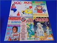 Cracked And Mad Magazines