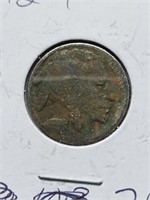 Dark 1927 Buffalo Nickel