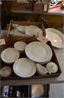 Camelot Dishes: (2) Boxes & Platter