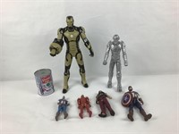 Figurines Marvel dont Capitaine América