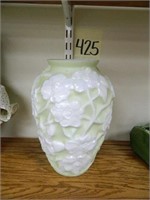 Phoenix Glass Sculptured Artware Vase
