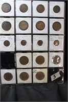 18 Assorted British New Pennies and Pennies