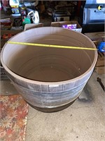 Large plastic planter/barrel