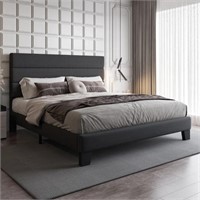 Ebern Designs Jerriann Upholstered Queen Bed $920
