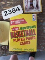 1990 FLEER UPDATE BASKETBALL CARDS