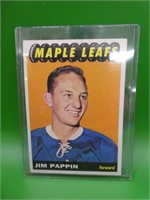 1965 - 1966 Topps Hockey  Jim Pappin ,
