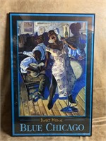 1993 Sweet Home Blue Chicago Framed Poster