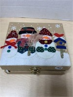 Christmas Box With Ornaments