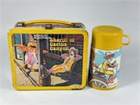 VINTAGE McDONALDS METAL LUNCH W/ THERMOS