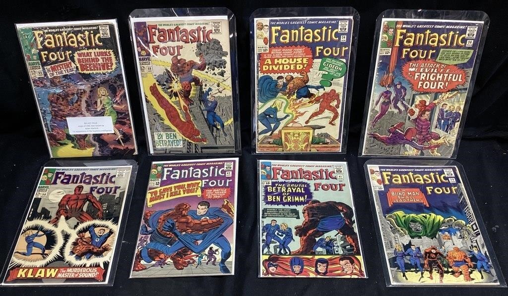 (8) MARVEL COMICS FANTASTIC FOUR 1965 #36 1st