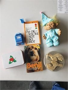 Book and toy lot