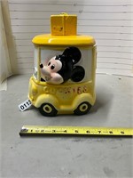1978 Mickey Mouse Car cookie jar