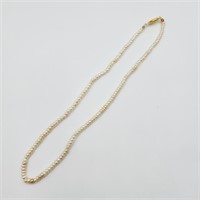 Freshwater Pearl 18" Necklace, W/A $370.00.