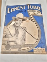 Vintage Ernest Tubb Song Booklet