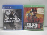 Playstation 4 & XBOX One Video Games Untested