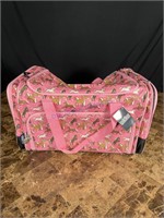 Wildkin pink horse duffel bag new with tag