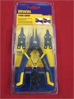 New 6 1/2" Snap Ring Pliers Set Irwin Vise-Grip