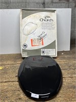 New! Black Church Brand Toilet Seat with Lid