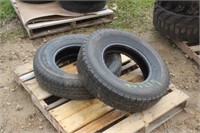 (2) Assorted 235/80R16 Tires