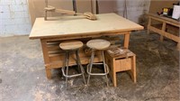 Wood Project Work Table