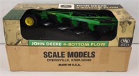 John Deere 1/8 Scale 4 Bottom Plow NIB