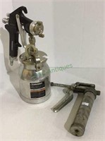 Husky brand air compressor paint sprayer model