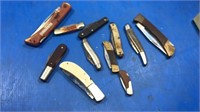 11 knifes