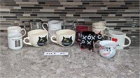 ASSORTED COFFEE CUPS