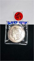 1891 - P  Morgan Silver $ Coin