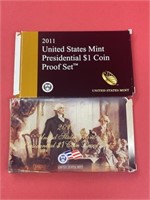 (2) 4 Coin Presidential Dollars Proof Sets: