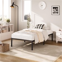 $331  DERYONI Durable Metal Bed Frame - 18 inch Mo