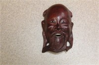 Small Carved Chinese Wooden Face