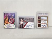 Michael Jordan Iconic Ink / Platinum Cuts Cards