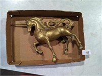 Solid Brass Unicorn