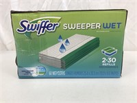 SWIFFER SWEEPER WET MOPPING CLOTHS 60PCS