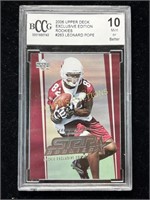 2006 UPPER DECK LEONARD POPE ROOKIE (GRADED)