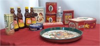 Collectable tins, bottles and more