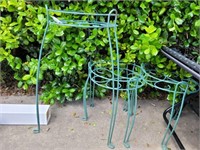 3 PC METAL PLANT STANDS