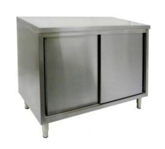 Stainless Steel Cabinet Enclosed Work Table
