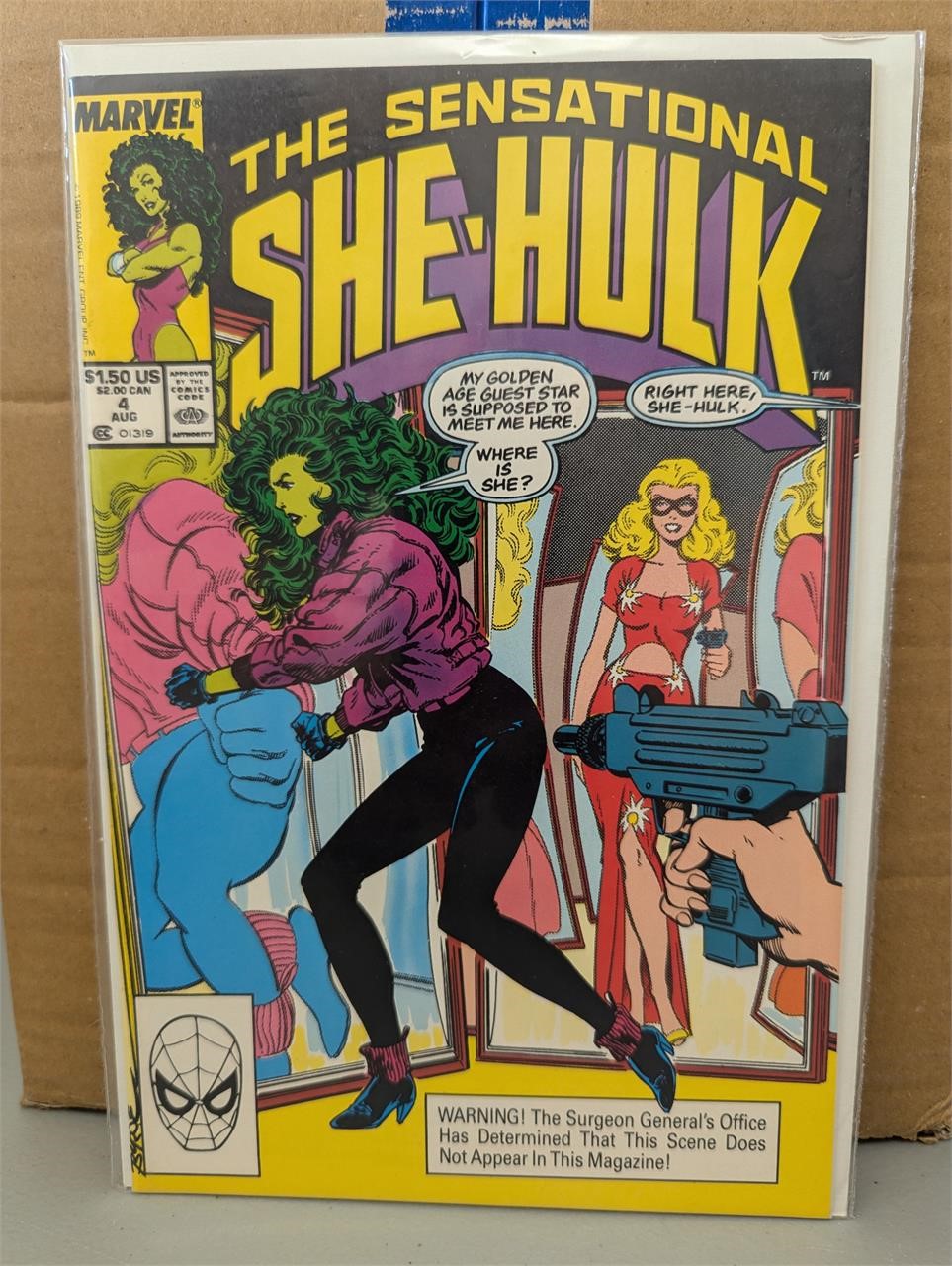 The Sensational She-Hulk, Vol. 1 #4A (1989)