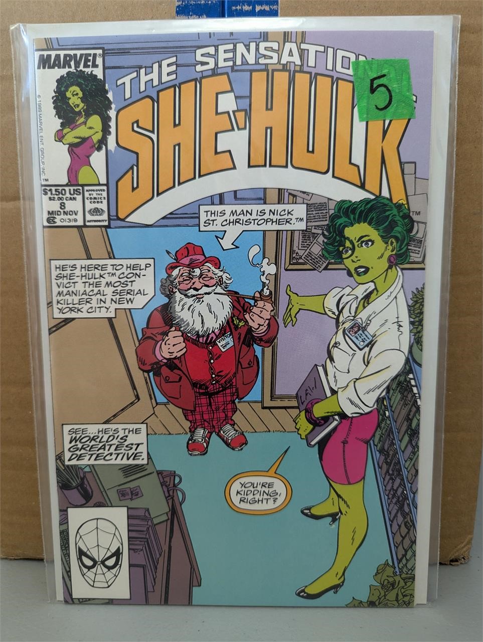 The Sensational She-Hulk, Vol. 1 #8A (1989)