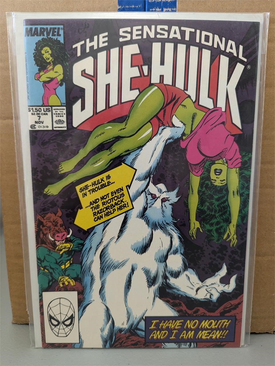 The Sensational She-Hulk, Vol. 1 #7A (1989)