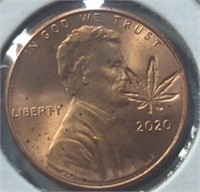 Marijuana Lincoln penny