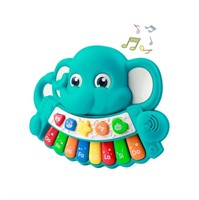 WF617  SANMERSEN Baby Piano Toys, Elephant Infant