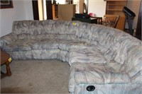 Corner Couch with Reclining Ends