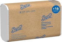 Scott Essential Multifold Paper Towels - 16 Packs