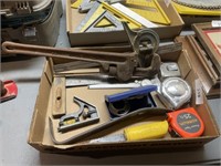 TAPES, PIPE WRENCH, BARS AND MORE