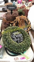 Wreathes, home decor